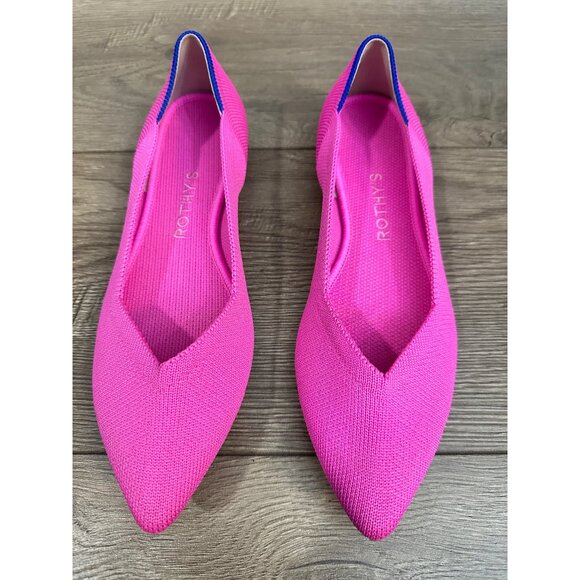 Rothy's The Point Women's Slip-On Shoes, Machine Washable, Pointed-Toe Flats 7 - Picture 1 of 10